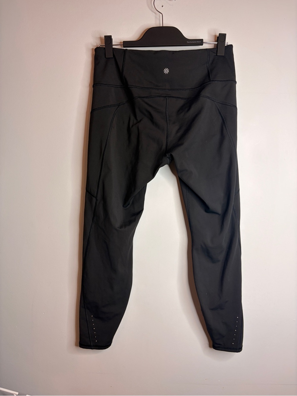 Athleta Rainer Tight Black High-Waist Performance Leggings with Side Zip Pockets - Picture 8 of 10
